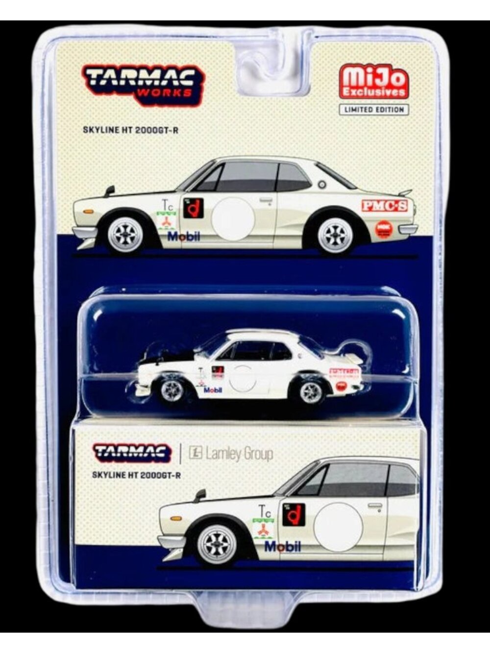 Tarmac Works Mijo Exclusives Global 64 Nissan Skyline 2000 GT-R (KPGC10) Lamley